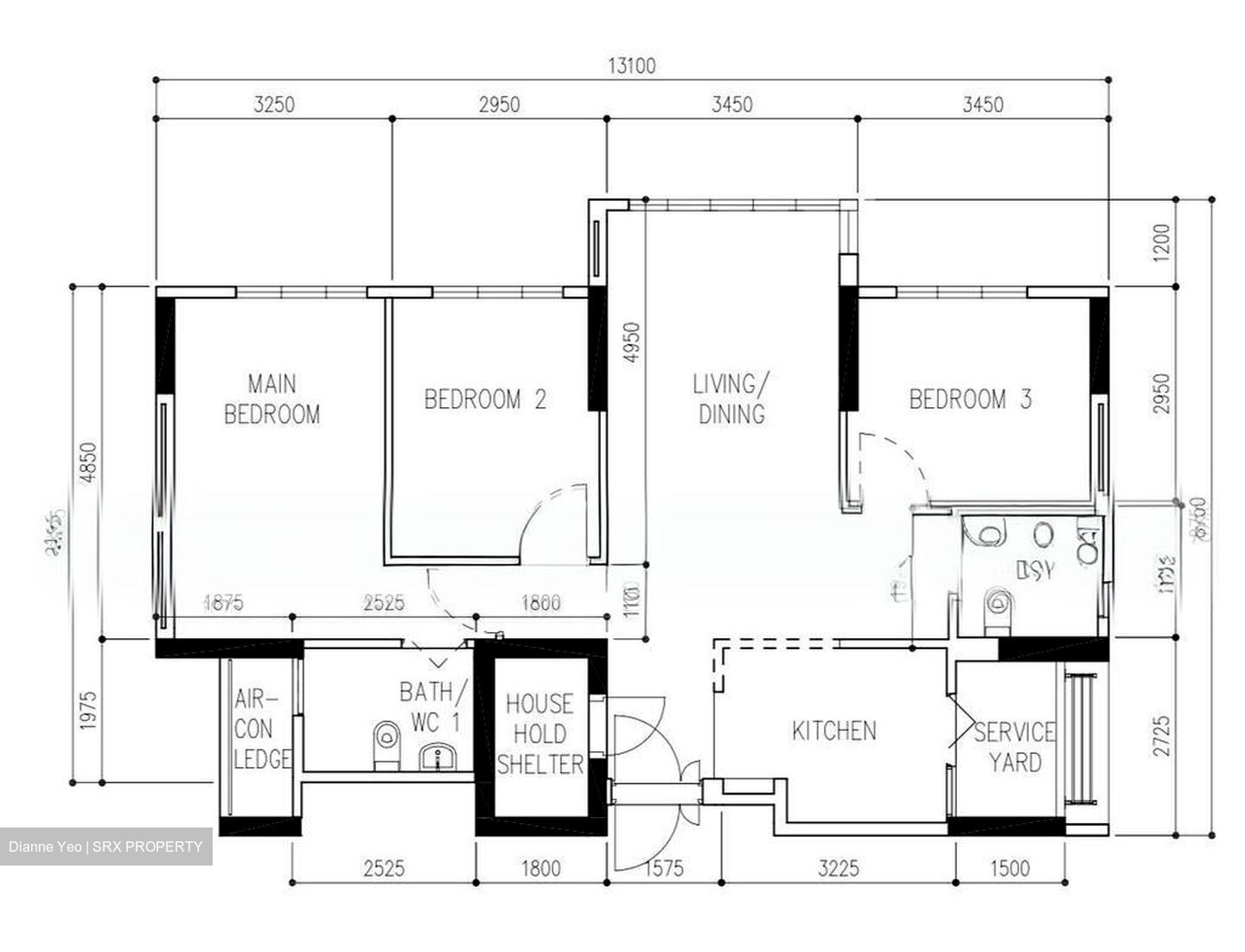 Blk 103A Alkaff Courtview (Toa Payoh), HDB 4 Rooms #503454001